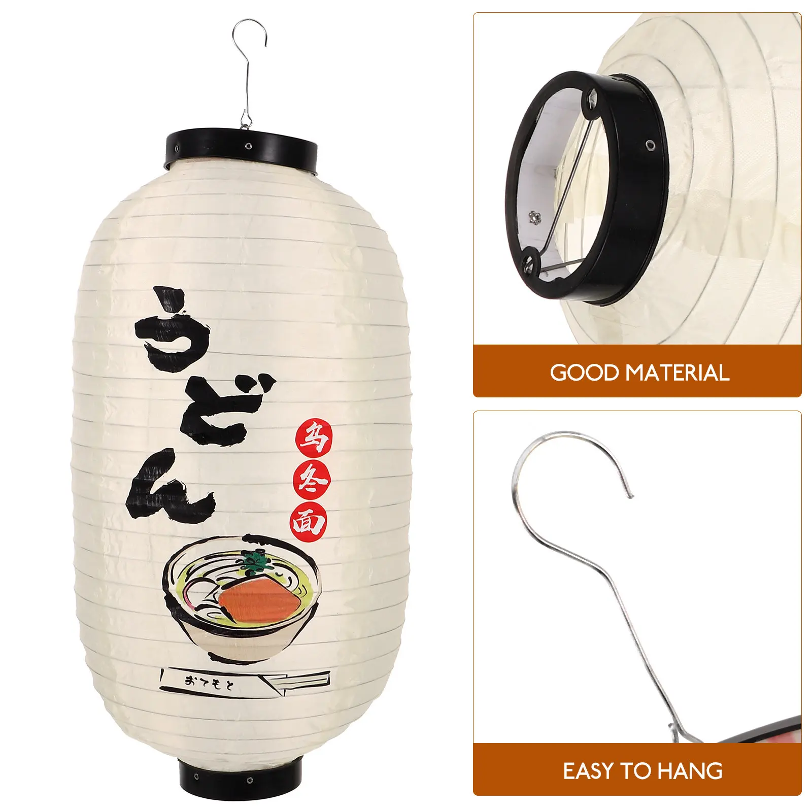 Japanese Style Hanging Lantern Decorative Outdoor Lantern for Restaurant Door Yard Window Festival Party Warm Atmosphere