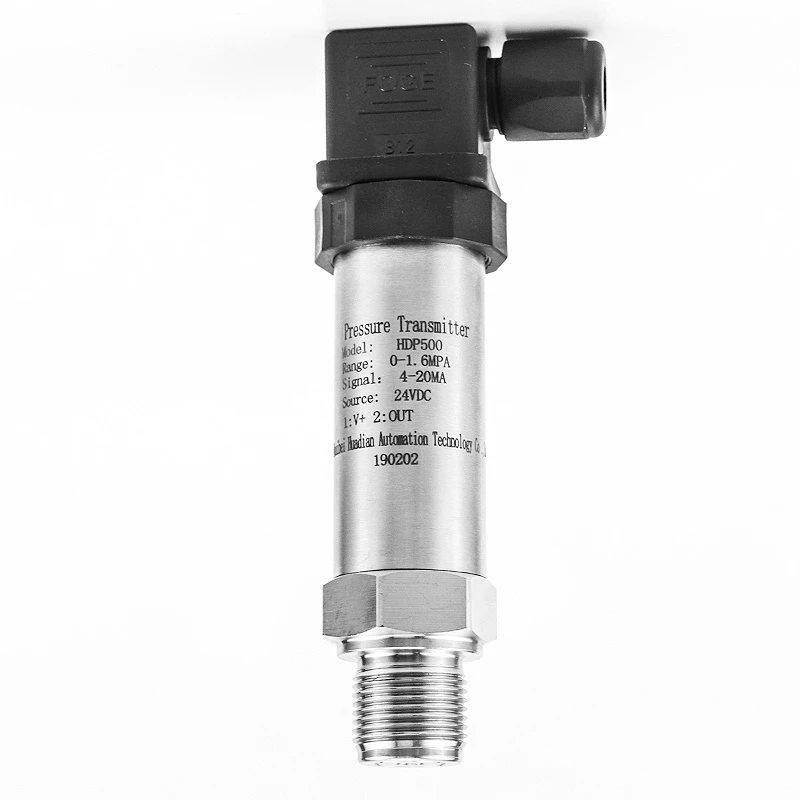 

4-20mA Pressure Transmitter Pressure Sensitive Core 0-10bar IP65 PLC Pressure Transmitter