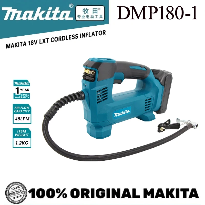 

18V Makita Automatic Cordless Inflator Electric Air Pump Handheld Car Tire Air Compressor For Makita 18V Battery
