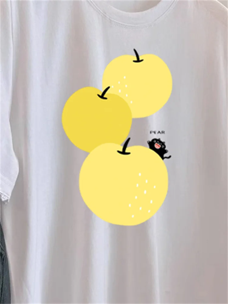 韓国デザインセンセーションアンチエイジング多用途プリントort Sve T-irtメンズファイオンレイジースレカジュアルラウンドネトップ