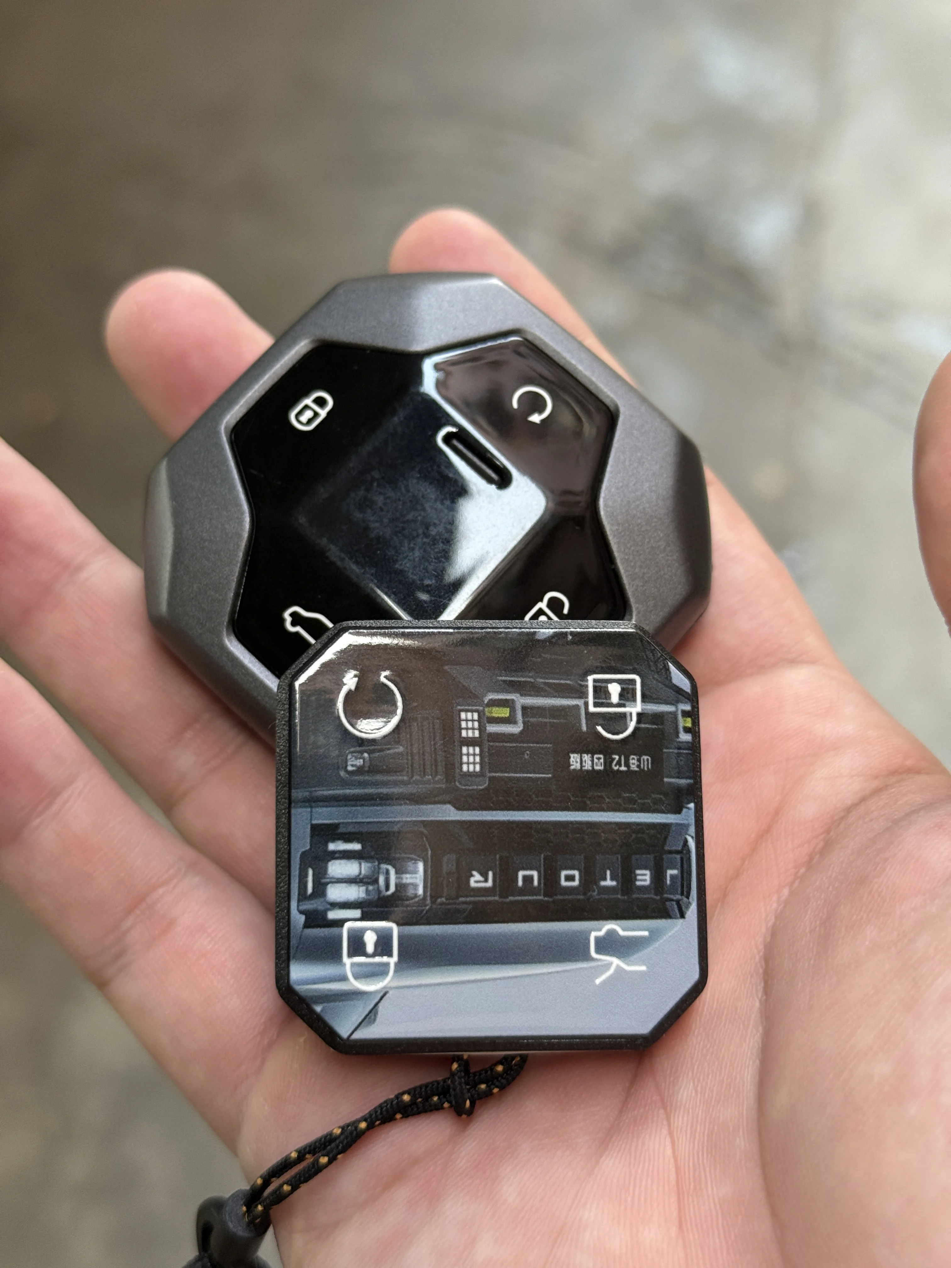 لتعديل مفتاح Chery Jetour Traveler 23 - طباعة Shan Hai T2 الصغيرة ثلاثية الأبعاد ذات الأغراض الخاصة #2