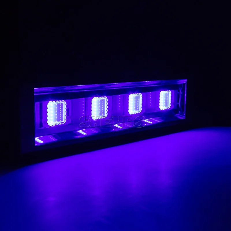 

80W LED Strobe Dyeing RGB Color Mixing Adjustable Flashing Bar Club Wedding Atmosphere Background Light Stage Lighting