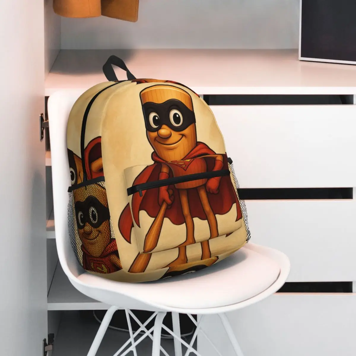 

Tung Tung Tung Sahur Bombardinocrocodilo Tralalelo Tralala Student Backpack School Bag Hiking Daypack Bookbag Shoulder Bags