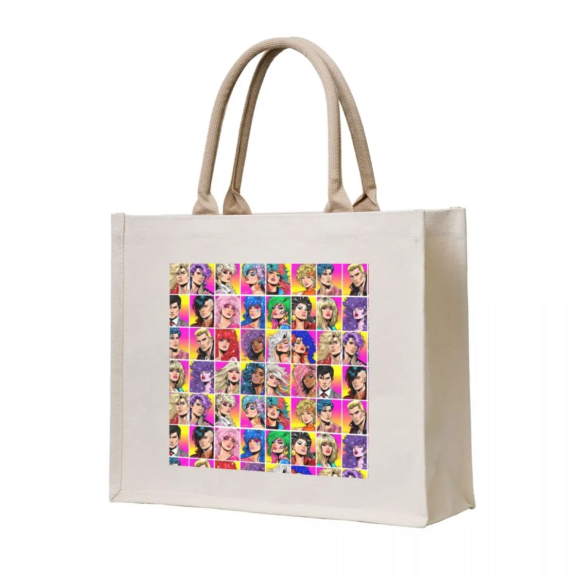 

Jem and the Holograms - Characters Tote Bag tote bag custom fabric bag tote custom shopper woman