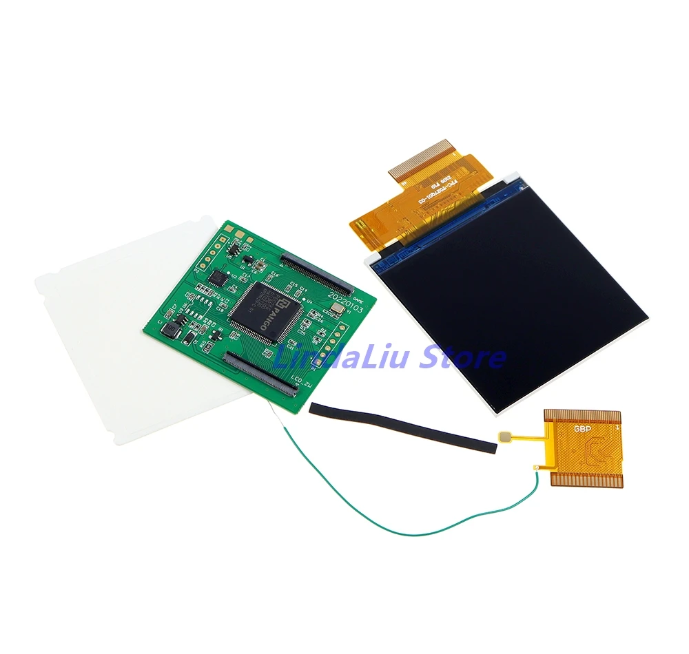 1 комплект, новинка для GBP, 2,6-дюймовый комплект модификации ЖК-экрана с высоким освещением, подсветка для консоли GBP, ЖК-экран, игровые аксессуары