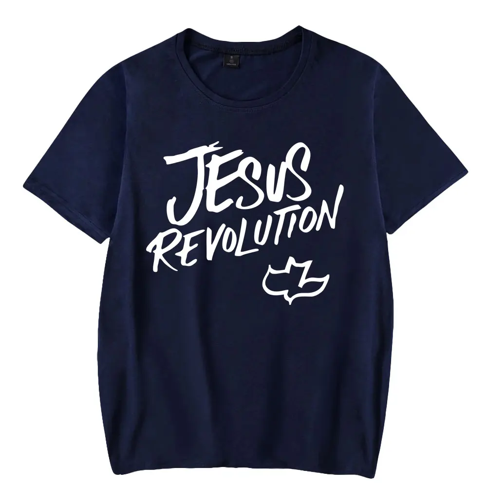 

Jesus Revolution Movie Tshirt Crewneck Short Sleeve Tee Women Men T-shirt Harajuku Streetwear Unisex Clothes