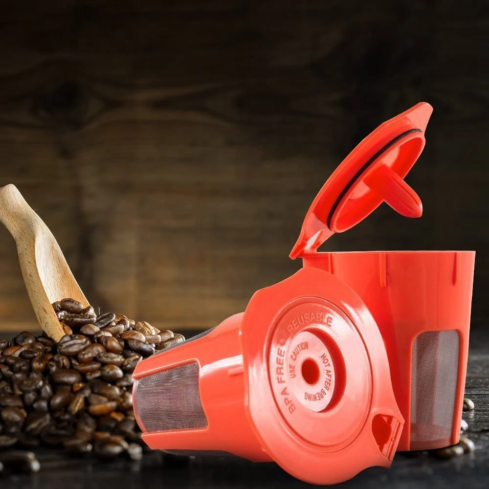 Cápsula de café reutilizable con filtro, paquete de 3 cápsulas de café rellenables, 2,0, para modelos K500, K400, K300 y K200, 2,0