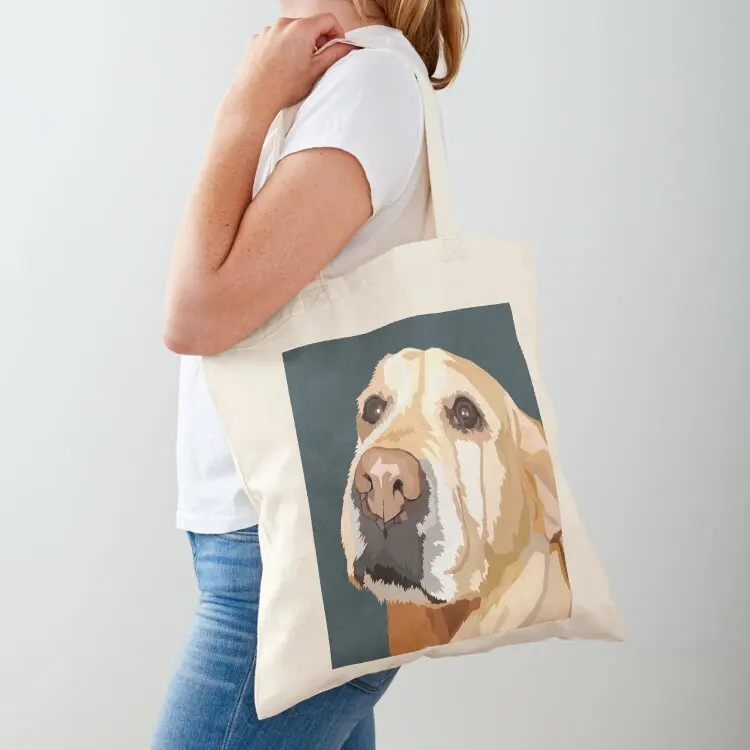 

Yellow Lab Tote Bag tote bags men woman shopping bag custom fabric bag women