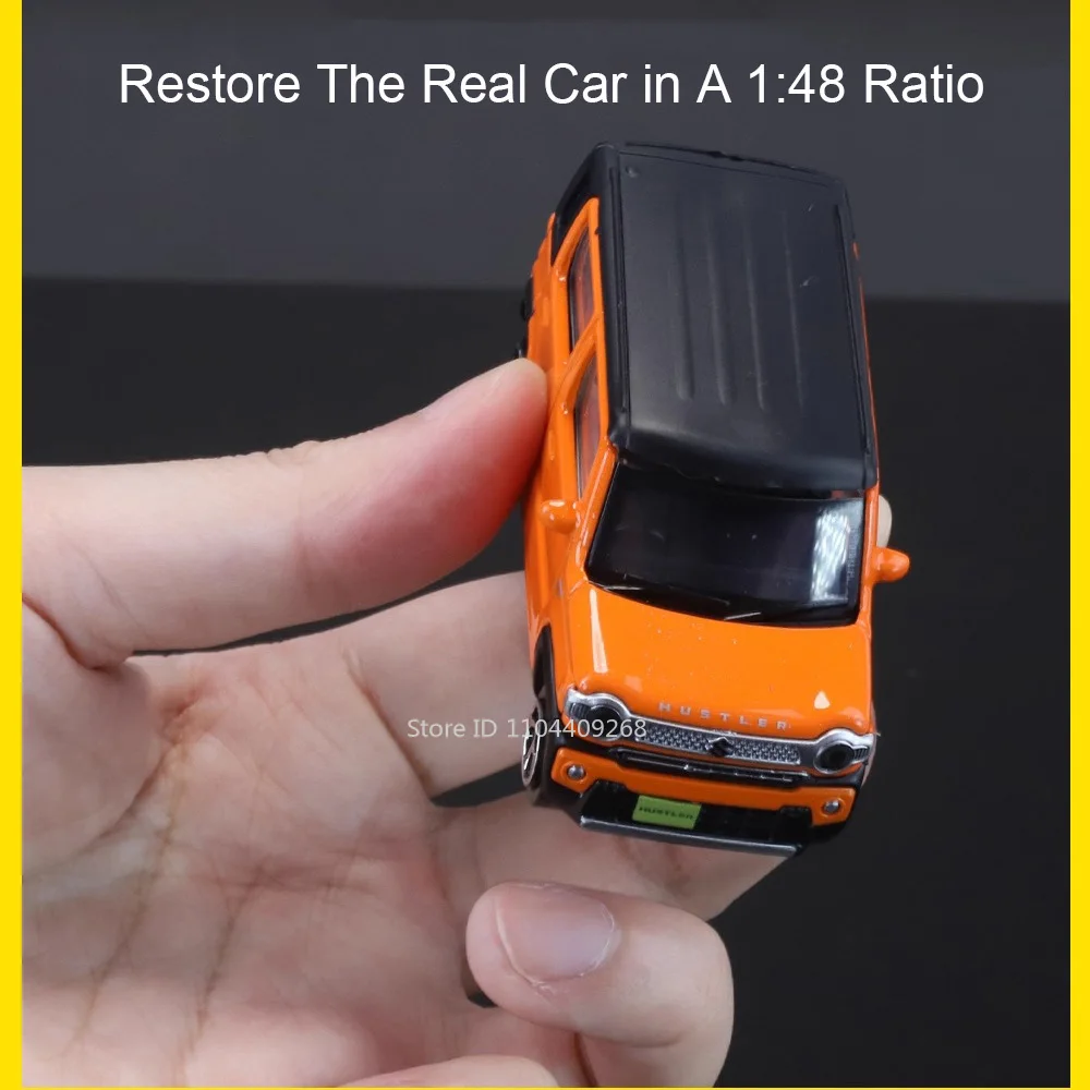 Schaal 1:48 Suzuki Hustler Automodel Speelgoed Legering Diecast Sterke Duurzame Slide Forward Miniatuur Voertuigen Modellen Cadeautjes voor Jongens