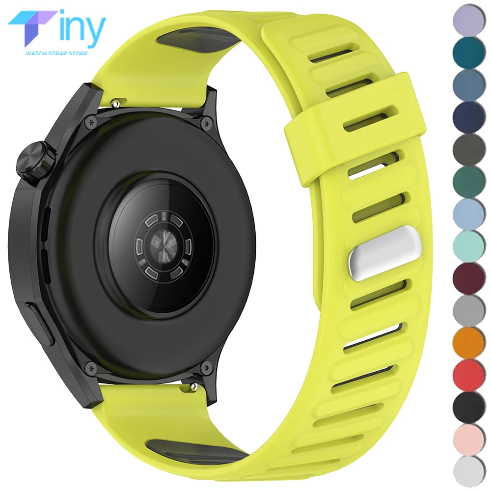 22Mm Silicone Strap…