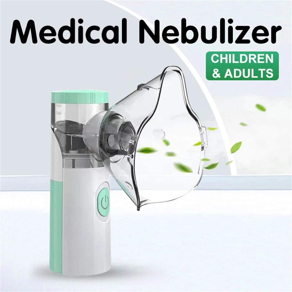 Handheld Portable autoclean Inhale Nebulizer Mesh Atomizer silent inhaler nebuliser inhalator for kids nebulizador portatil