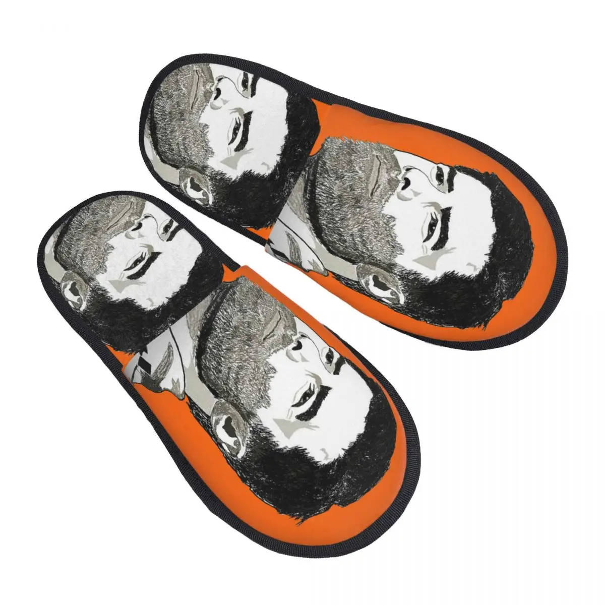 

Fernando Alonso Men Women Furry slippers Warm special Home slippers