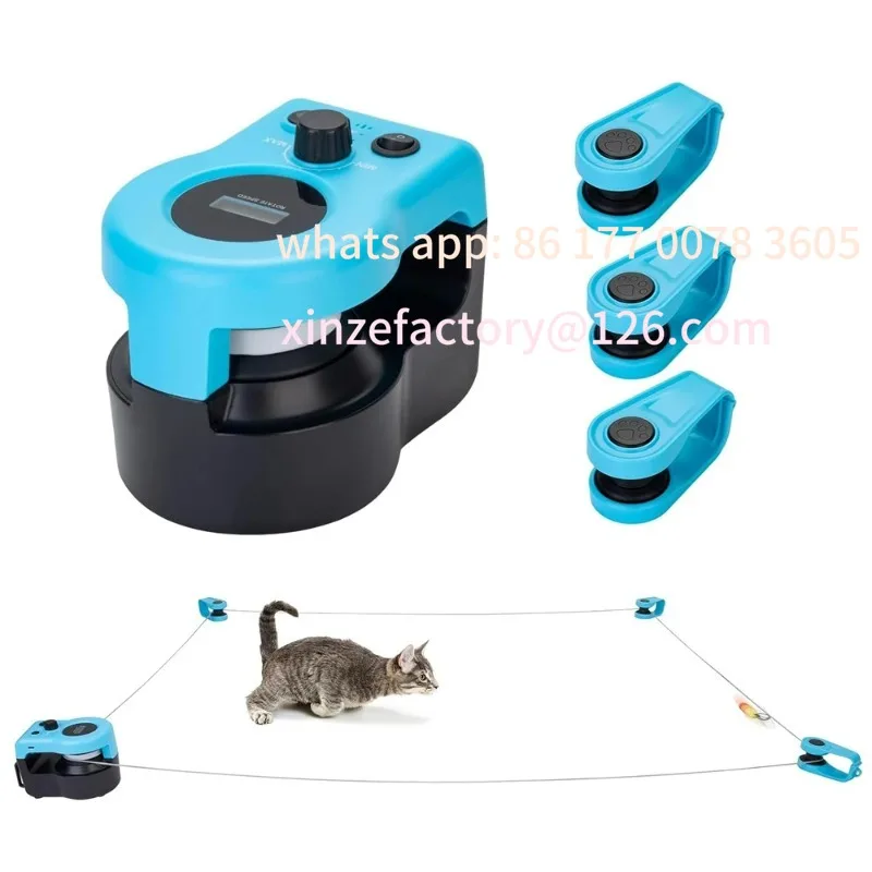 

Customizable Wheel Exerciser New Cat Treadmill for Indoor Adjustable Speed Simulated Interactive Hunting Cat Toy