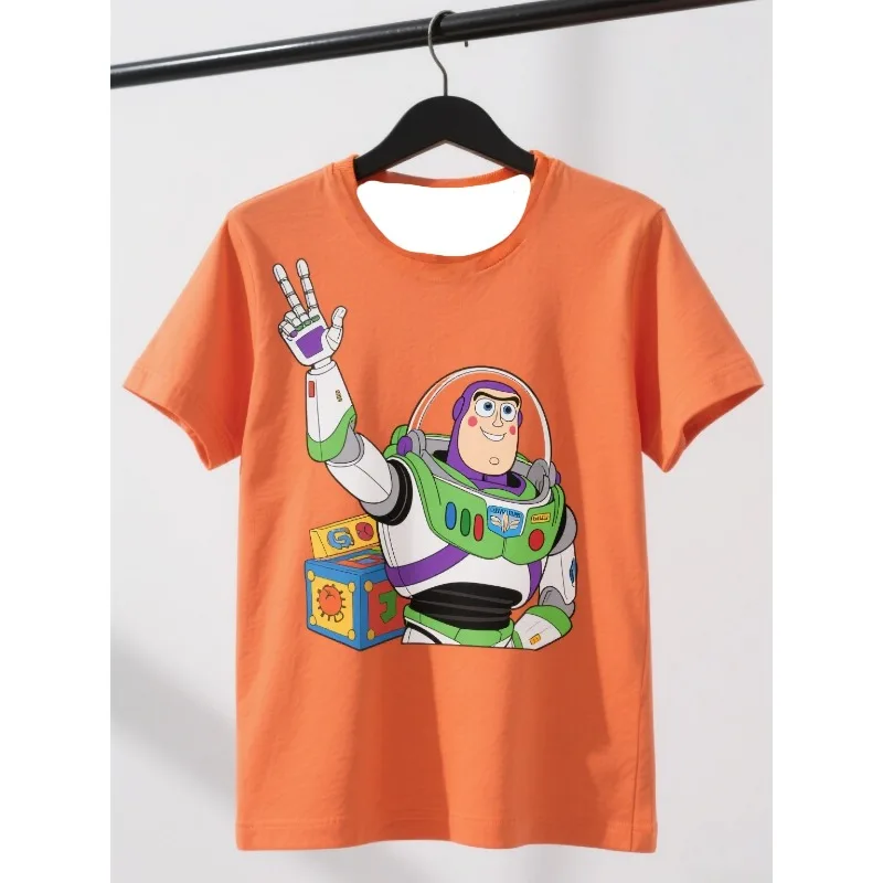 

MOTO- Quick - Drying Adult Buzz Lightyear Tee, Crisp - Printed Toy Story Graphic