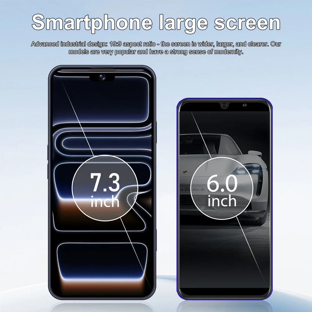 K-Touch Hot Smartphone A17 Pro Max Cell Phone Android 5G 7.3HD 22G+2TB Mobile Phones 16+48MP Dual Sim 7800mAh Unlocked Global Version