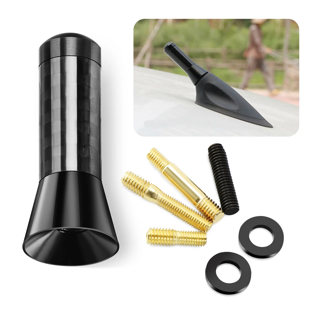 Antena de techo corta Universal para coche, accesorio FM de 3,5 cm para Dacia duster logan sandero stepway lodgy mcv 2