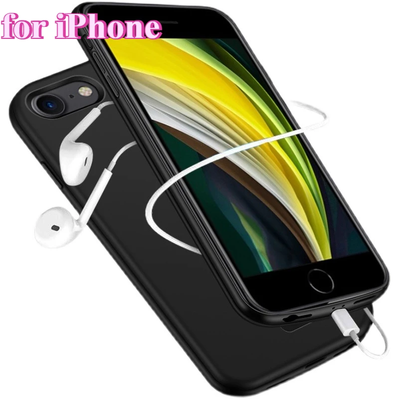 

20000 мАч подходит для IPhone SE2, задний зажим, аккумулятор, скорость зарядки, внешний аккумулятор, беспроводной портативный чехол для телефона