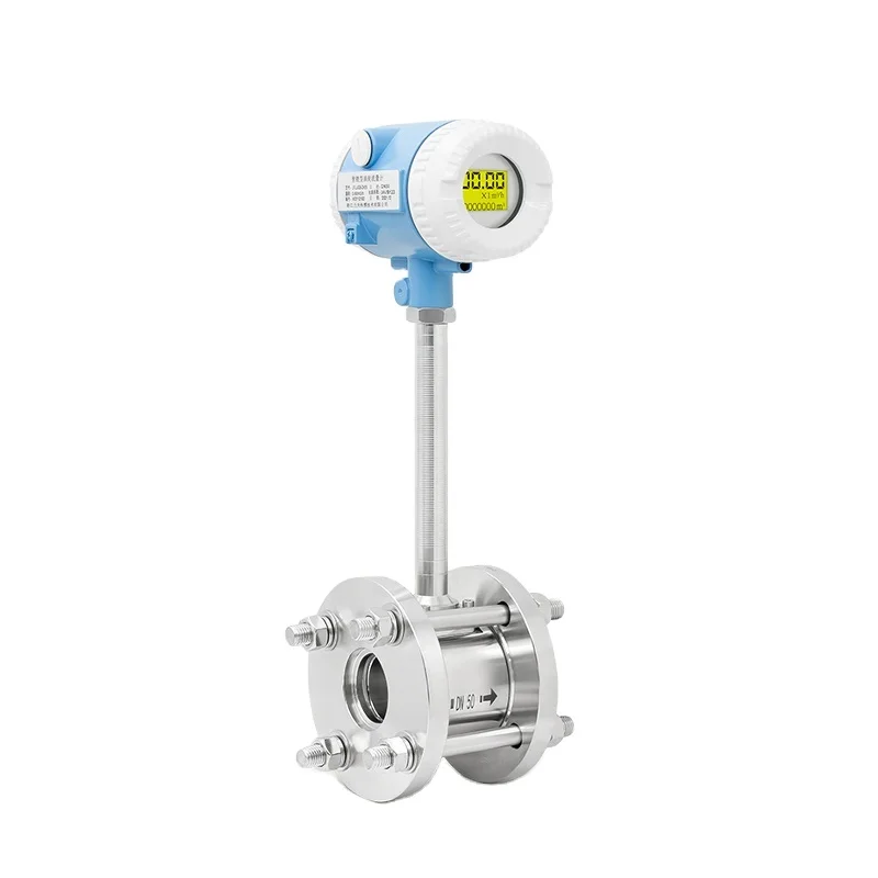 LEFOO High Quality DN15-1600 Vortex Flowmeter Digital Display Steam Air Flow Measuring Tools Vortex Flow Meter Sensors