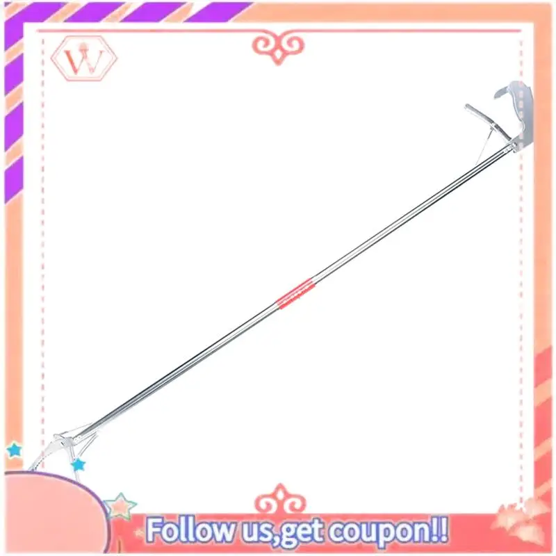 

Upgraded Foldable Tongs Stick, Garbage Clip,Aluminum Alloy,Safe Handling,Garbage Clip Snake Clip Stainless Steel Straight Clip