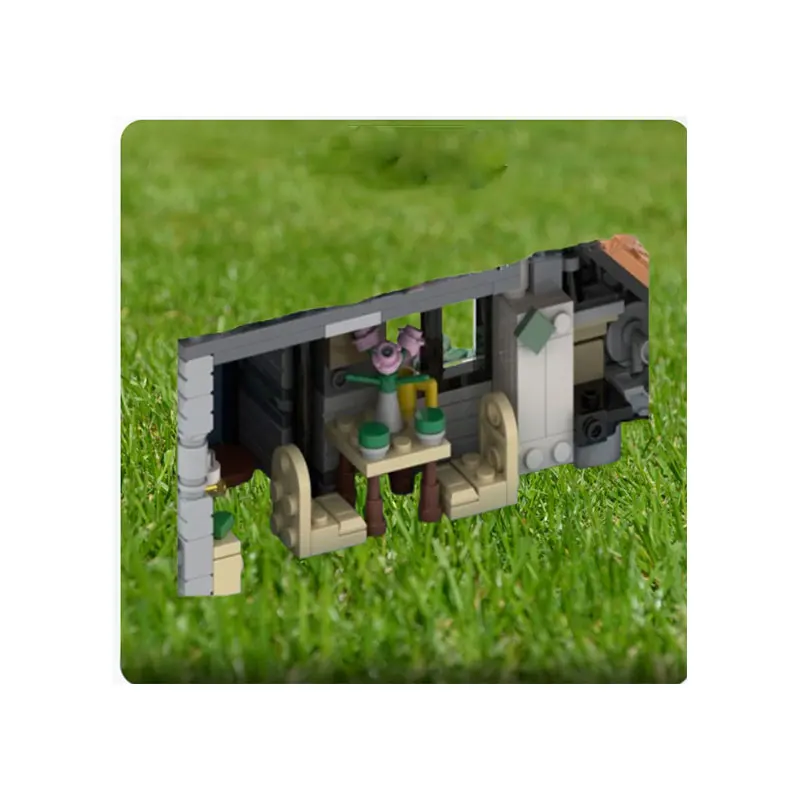 

В наличии: Новинка! Конструктор MOC 561 деталей «Креативный деревенский дом», развивающая игрушка-модель из мелких деталей, подарочный набор.