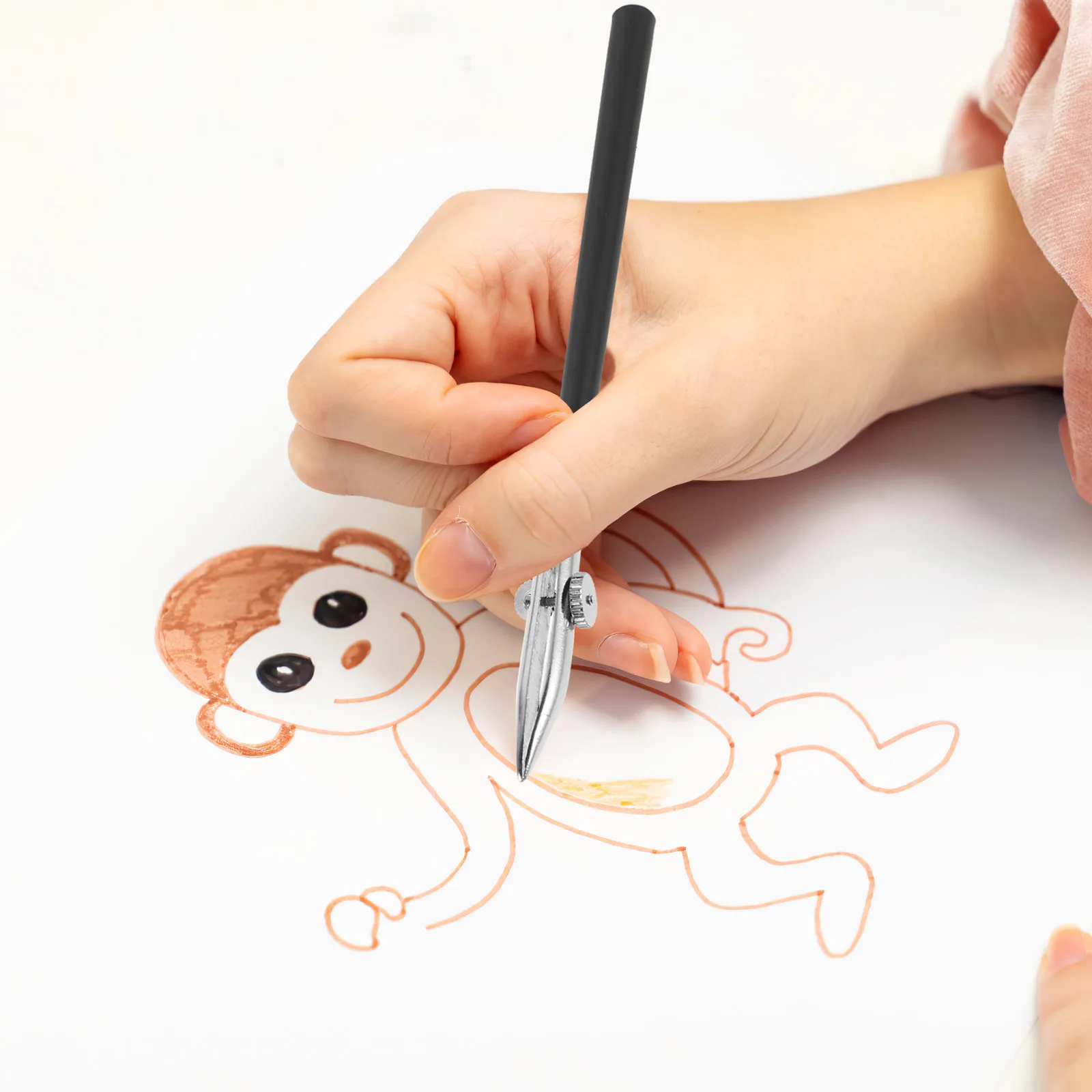

4pcs Comic Tool Pen Adjustable Liquid Fine Line Stainless Steel Artist Ruling Pens Duckbill Design Hardwearing Smooth