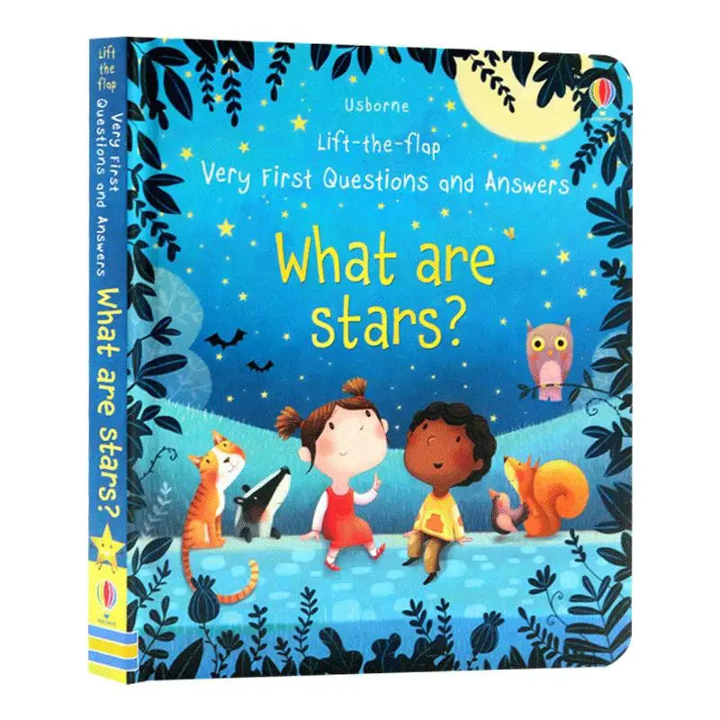 Usborne What Are Stars Lift-the-Flap Board Book Children Space Astronomy Learning Educational Reading Gift Ages 4-8