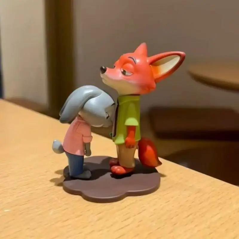 لعبة جودي آند نيك زوتوبيا عرض تمثال هدية صندوق أعمى عصري شريك مدينة الحيوان ألعاب وهوايات قابلة للجمع #5