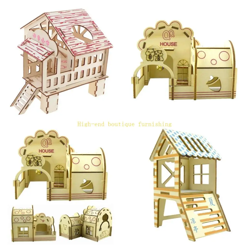 L9NB Pet Gerbil Gerbils Mice for Play Activities Exercise Cage Platfor - zdjęcie 1