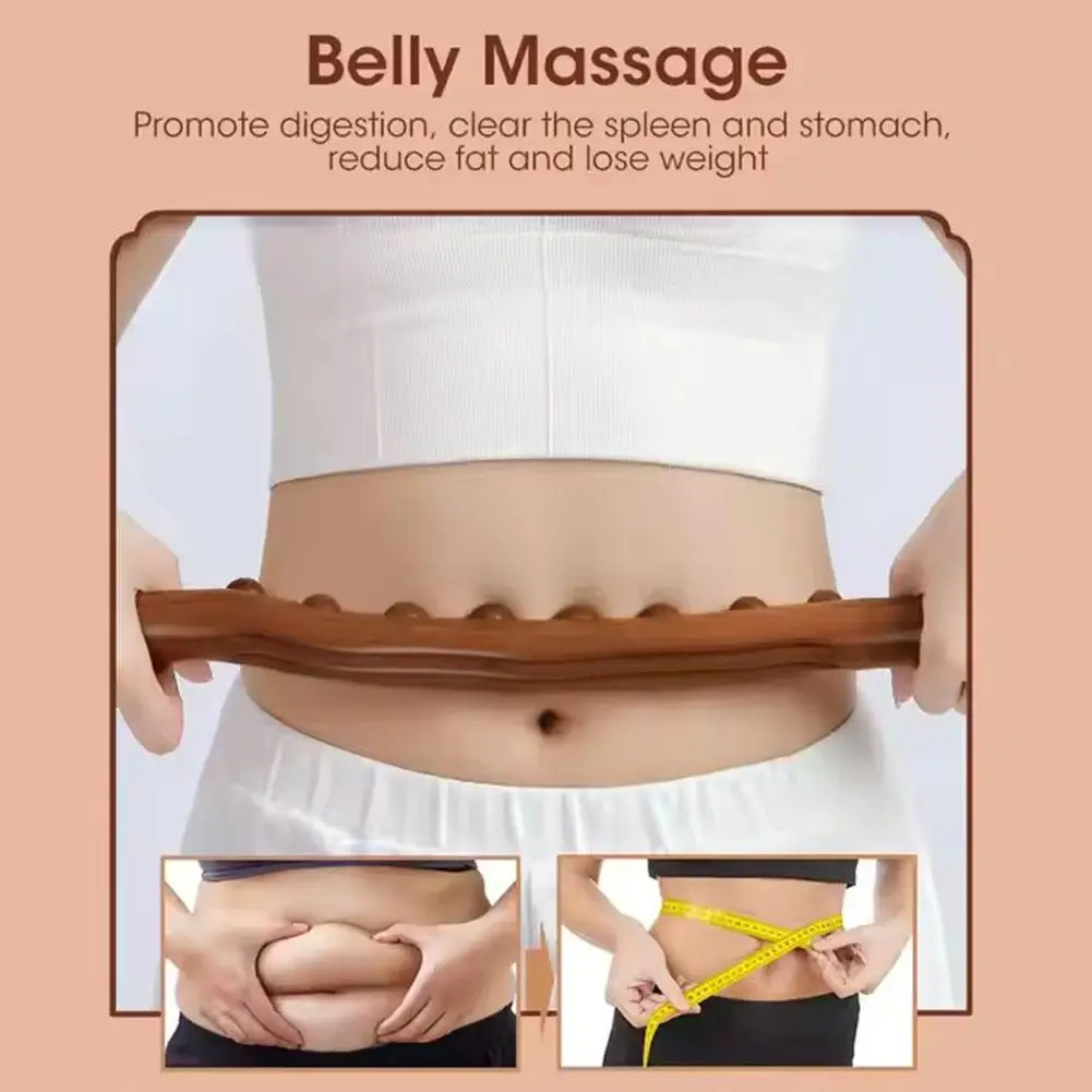 

Цельный массажный инструмент Гуа Ша, меридиан, массажная палочка, терапия спины, плеч, шеи, талии, массаж, расслабляющий терапевтический инструмент для похудения