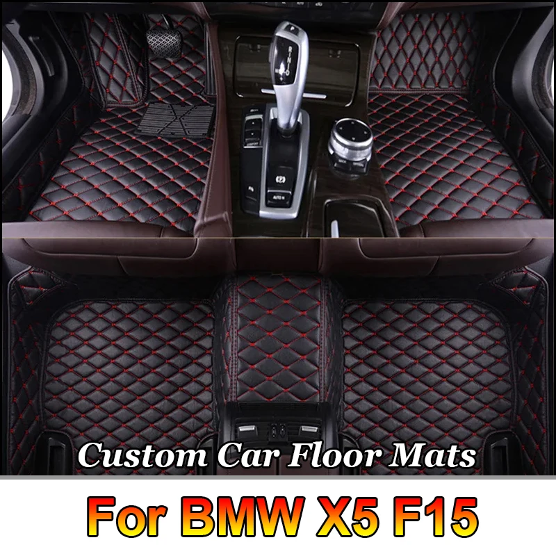 

Автомобильные коврики на заказ для BMW X5 F15 2013 2014 2015 2016 2017 2018 года, детали интерьера автомобиля, автомобильные аксессуары, ковер