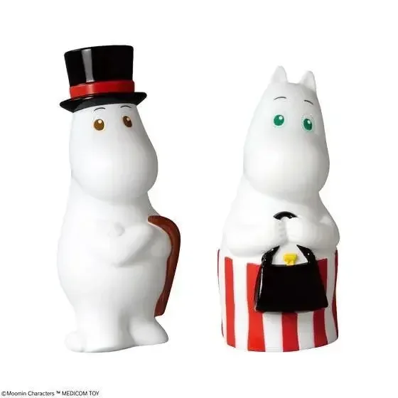 Bandai Original Re-ment Anime Figure MOOMIN Hide and Seek Kids Toys Collectible Gift Model Car Interior Decoration Randomly One