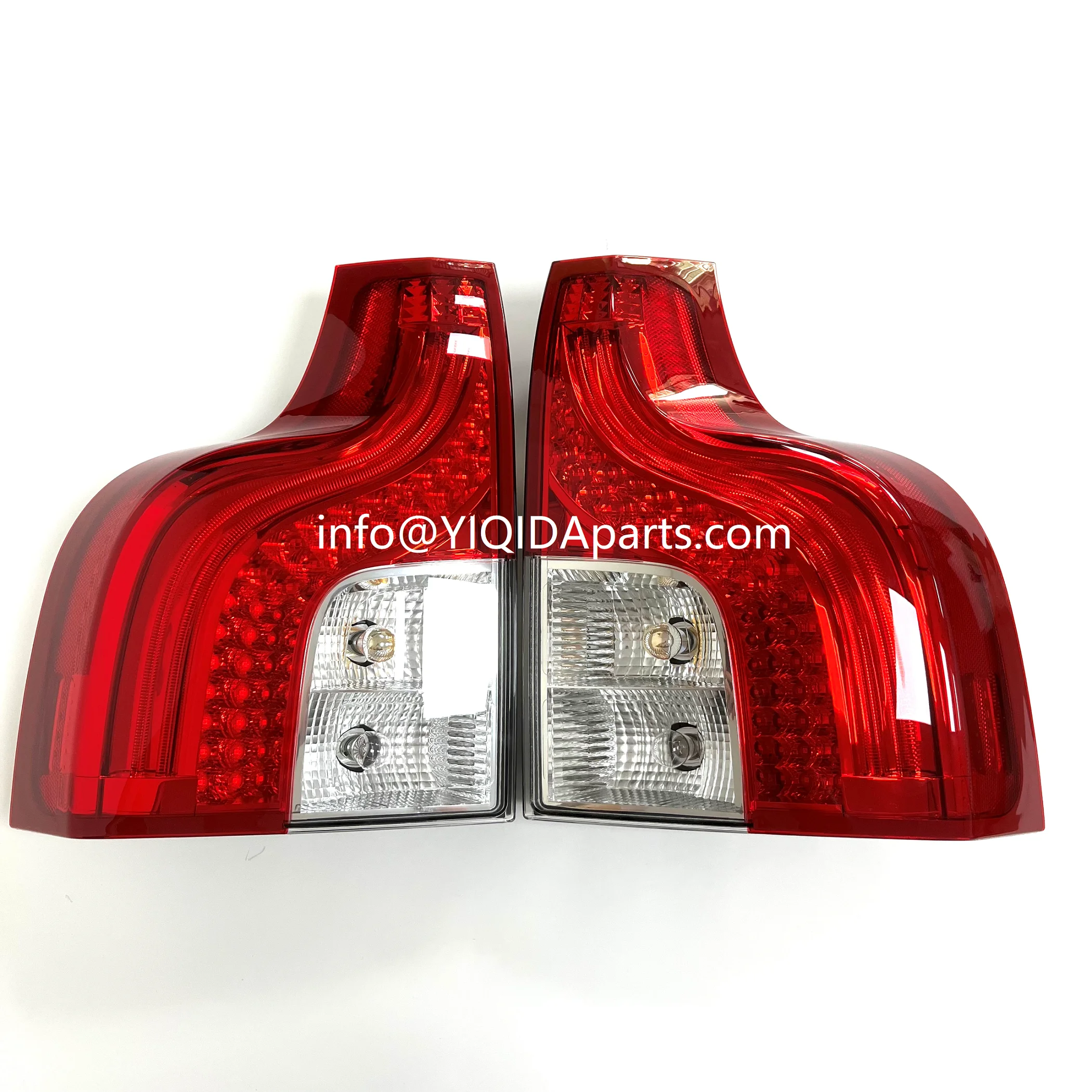 YIQIDA 빨간색 LED 테일 램프, XC90(03) 용 OEM 31335506 31335507 자동 후미등, 1 쌍, 신제품