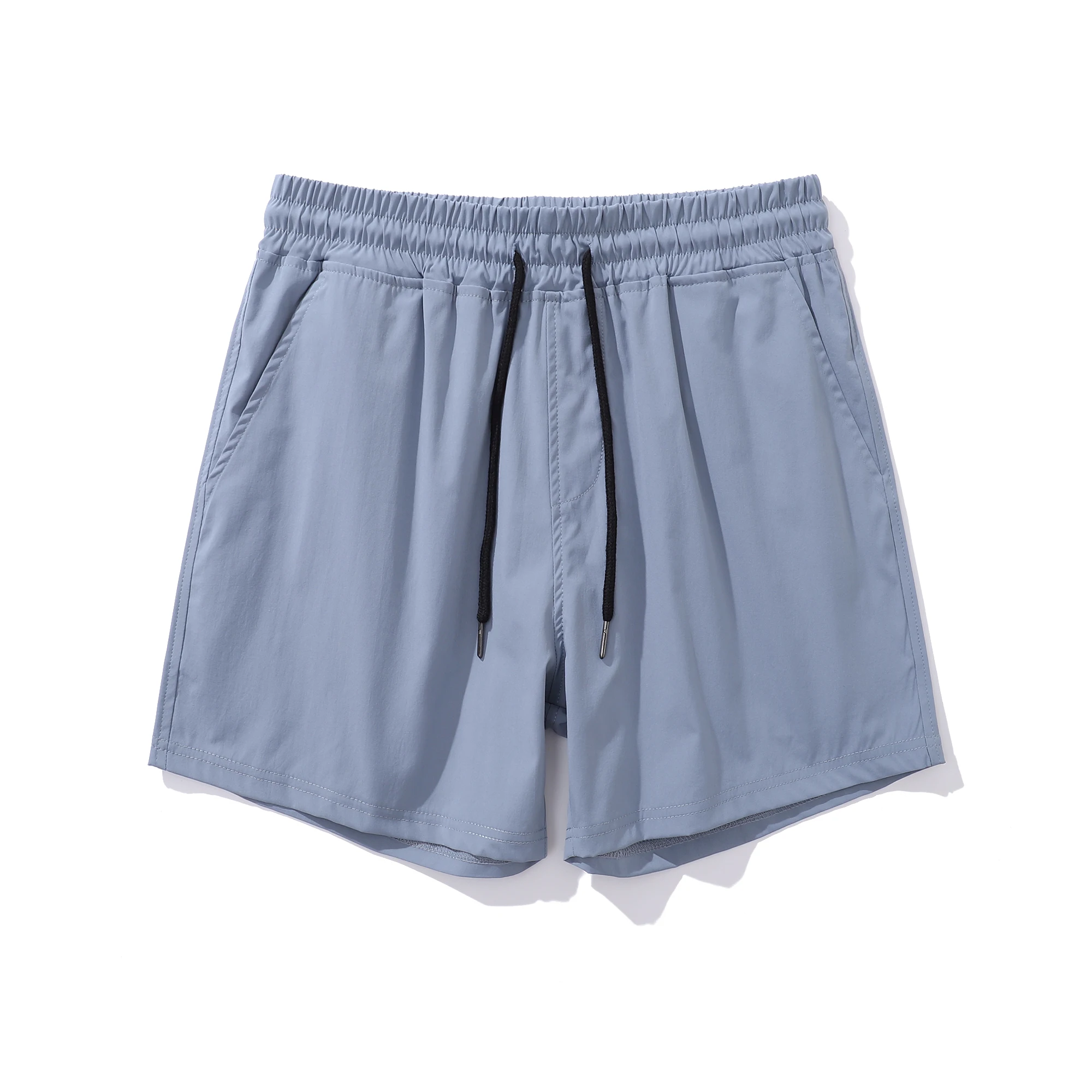 

Qui Dry Sports orts Men's Tee-quarter Length Fitn Pure Color Beach Pants Waist Belted 3-quarter Length Men's orts