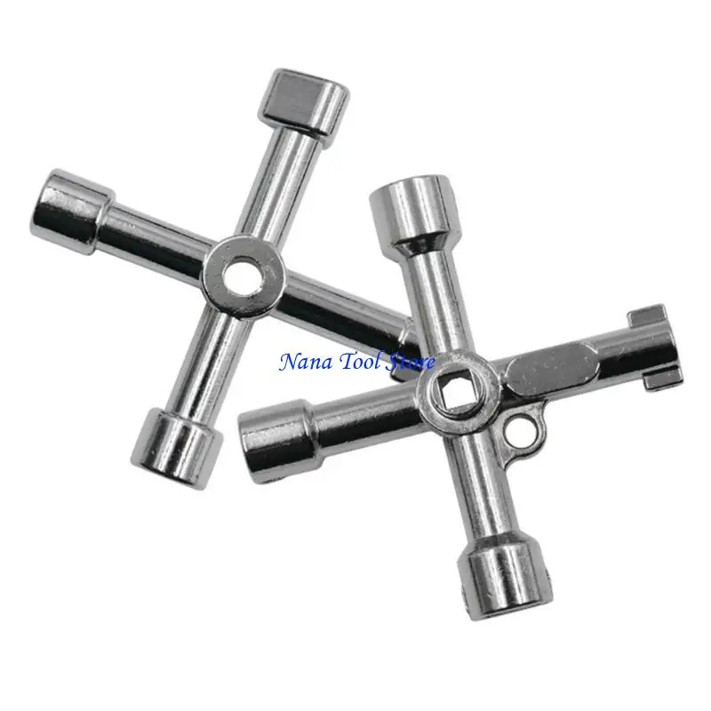 31GJ 4 Way Wrench Multi-Functional for Plumbers Cabinet