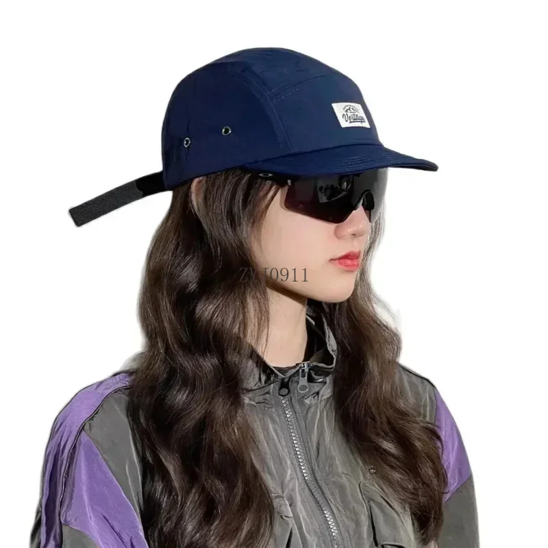 2025 في الهواء الطلق قصيرة حافة قبعة بيسبول الرجال سريعة الجافة قبعة الشمس الصيف التخييم الصيد التنزه قبعة المرأة الرجعية لينة