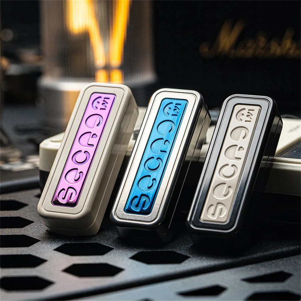 WM Secret Mechanical Slider Zirconium Alloy Fidget Spinner EDC Toys Anti Stress Hand Spinner ADHD Anxiety Relief Sensory Toys