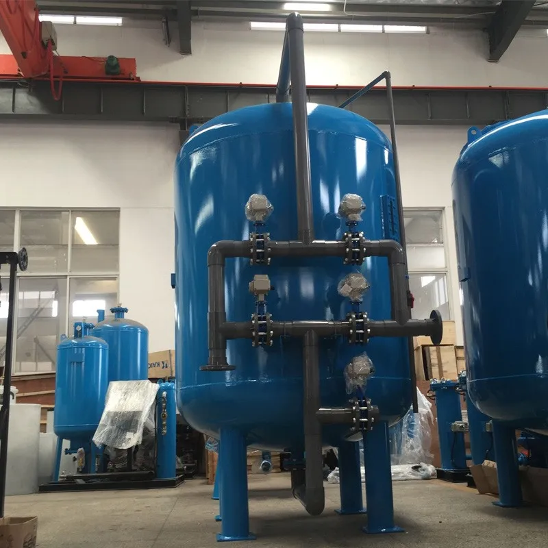 Trattamento dell'acqua del filtro dell'acqua del filtro dell'acqua del filtro multigrado della sabbia della pressione