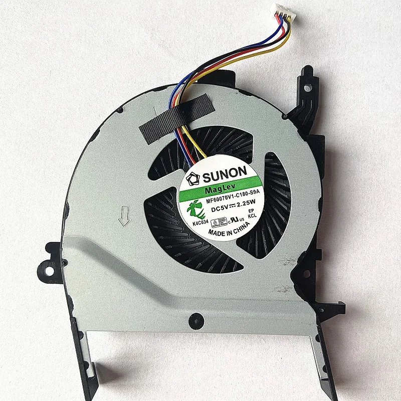 New CPU Cooling Cooler Fan for Asus X556U X556UQ X556UJ X556UV A556U X556UB X556UF K556U FL5900U VM591U F556U EF75070S1-C430-S9A