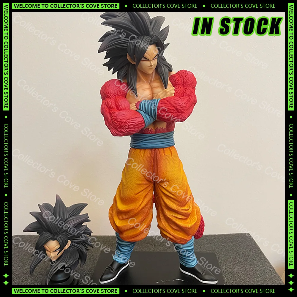 Dragon Ball Z Anime Figure Super Saiyan 4 Son Goku Figures SSJ4 Pvc Statue GK Figurine Model Collection Doll Ornament Toys Gifts