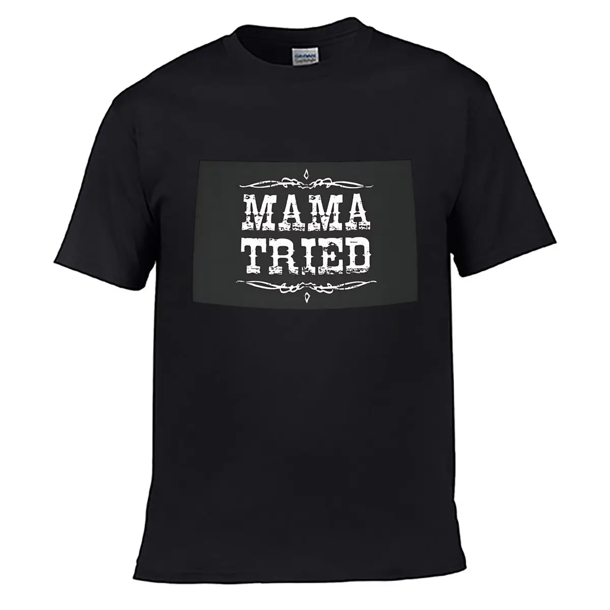 Mama Tried Retro Country Western short-sleeved T-shirt