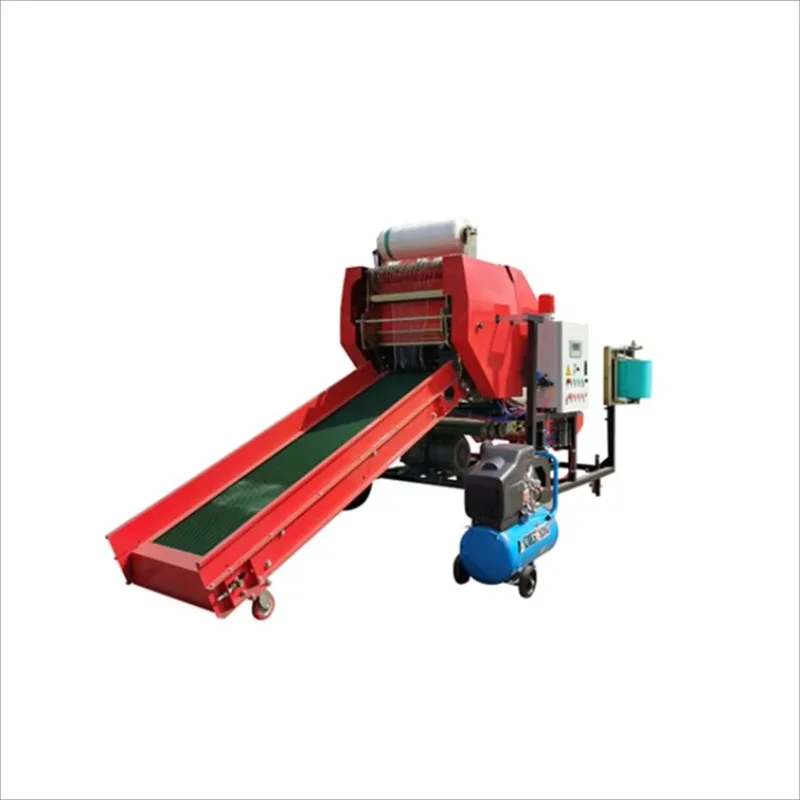 Round Bale Feed Silage Compression Corn Corn Baler Hay Packaging Machine