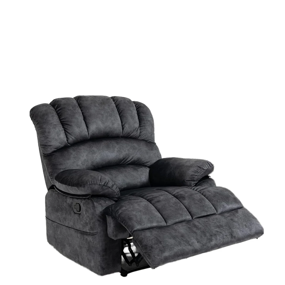 

ZJTFNOU Oversized Manual Adjustable Recliner Chair Single Seat Sofa Overstuffed Backrest Lumbar Support for Adults Living Room