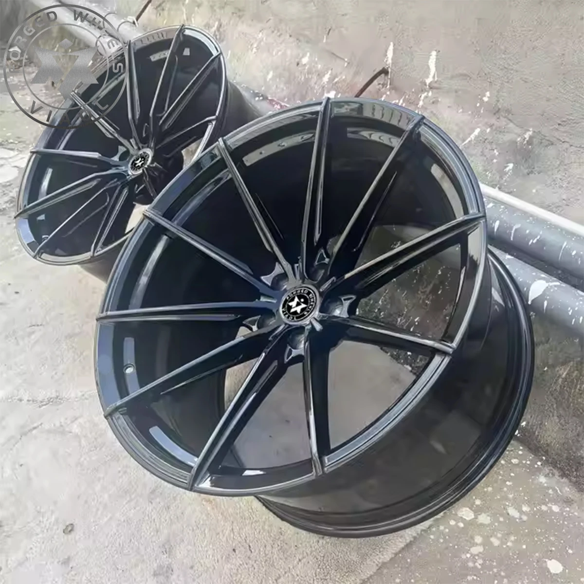 مقعر مزورة 18x8.5 18x9 18x10.5 5x108 5x112 5x120 5x114.3 مللي متر الحافات سيارة الألومنيوم ل GLS63 AMG 8 سلسلة M6 M7 حالة جديدة