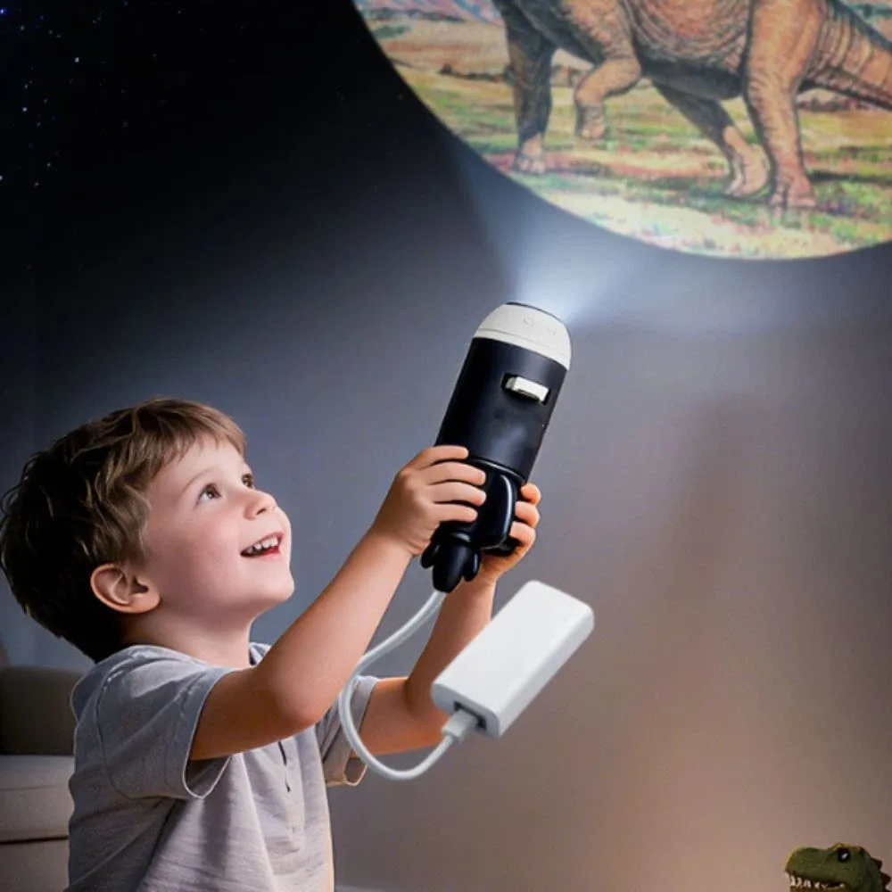 HD Projection Effect Galaxy Projector Lamp USB Powered Soft Gentle Lighting Star Projector High-Definition Projection