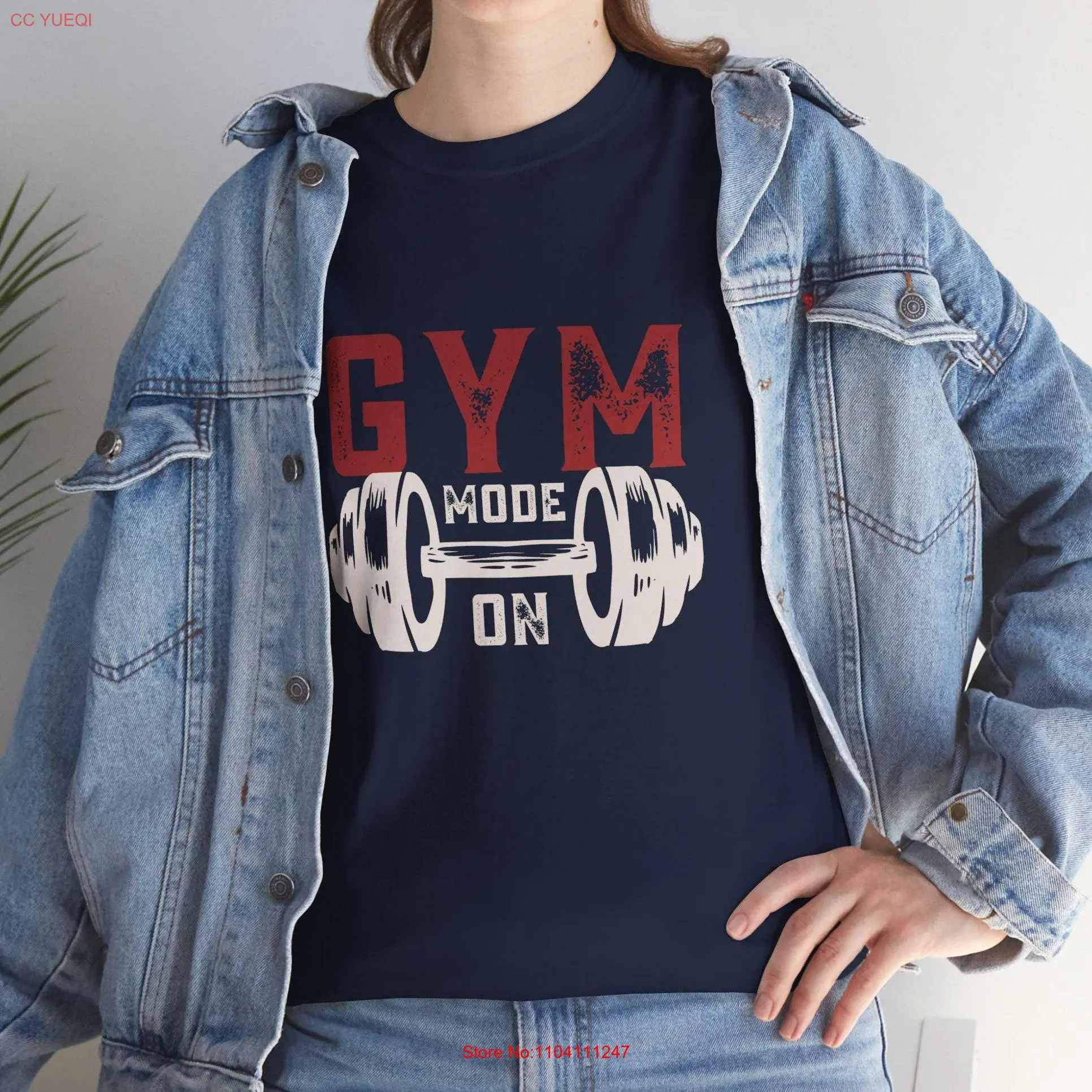 

Футболка Gym Mode On Flashlander с длинными или короткими рукавами