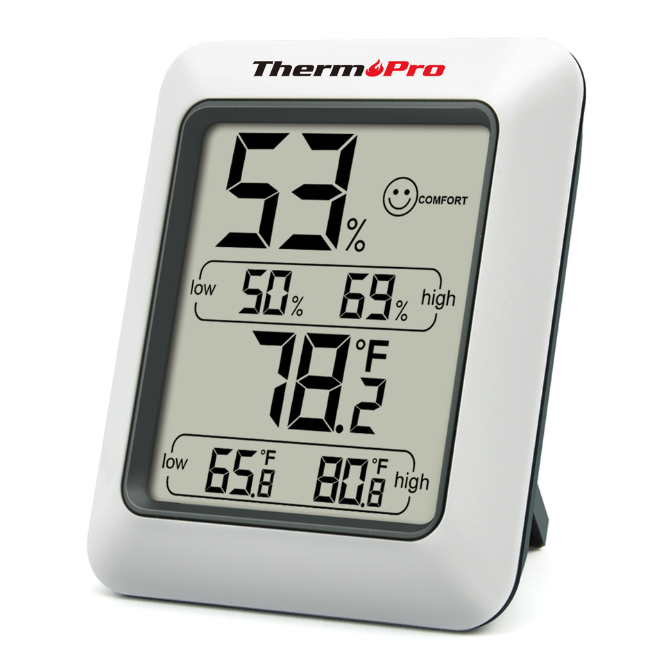  Thermopro TP50 Digital Thermometer Hygrometer Indoor Electronic Environmental Room Thermometer Weather Station For Home 