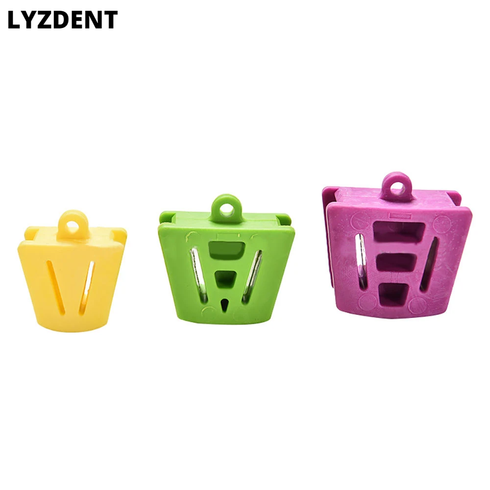 LYZDENT 3pc Dental Occlusal Pad Teeth Prop Bite Rubber Opener Retractor Dental Tools Dentistry Instrument Dentist Materials Tool