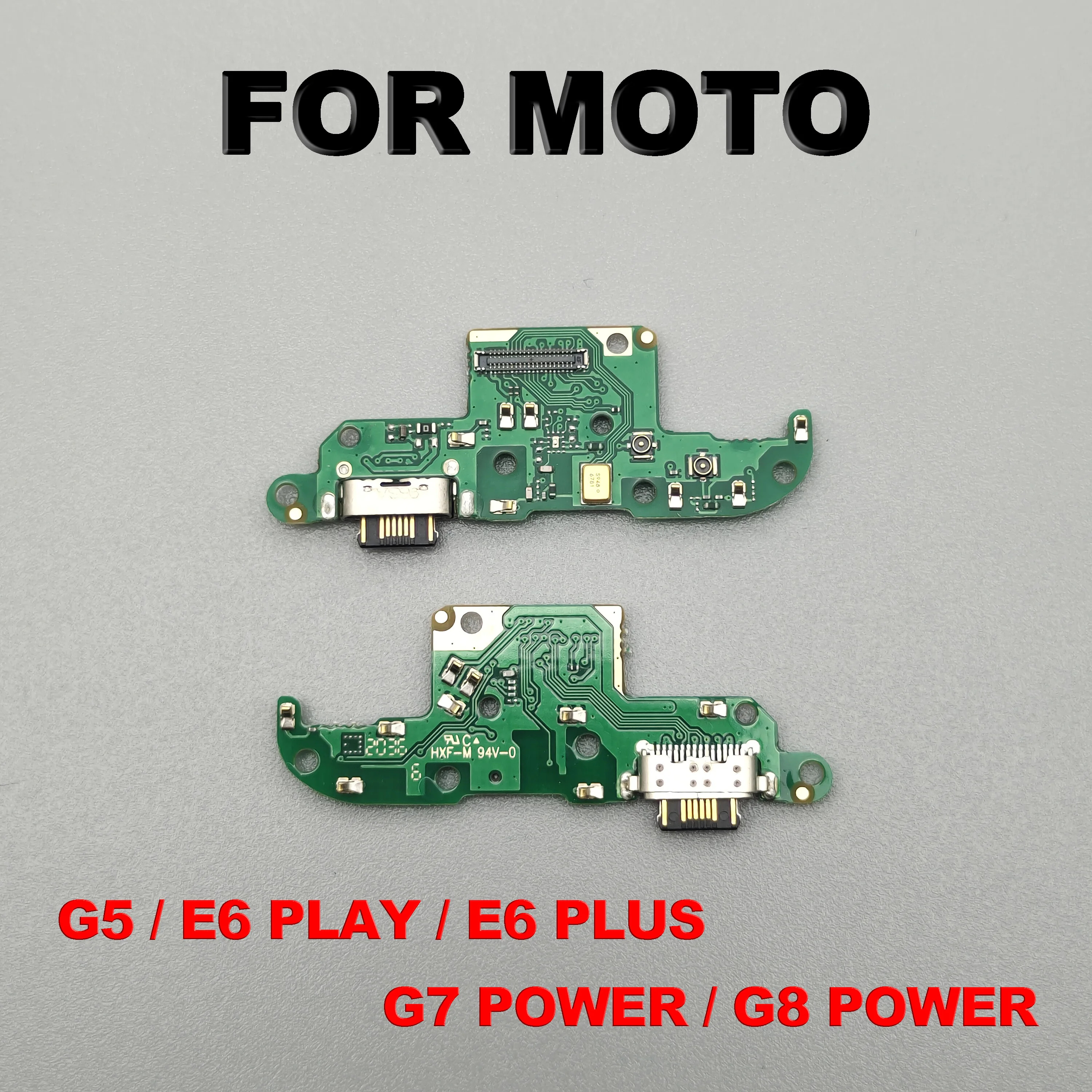 

5PCS Charger Port Jack Dock Connector Flex Cable For Motorola Moto G5 E6 Play Plus G7 G8 Power Plus Play Charging Board Module