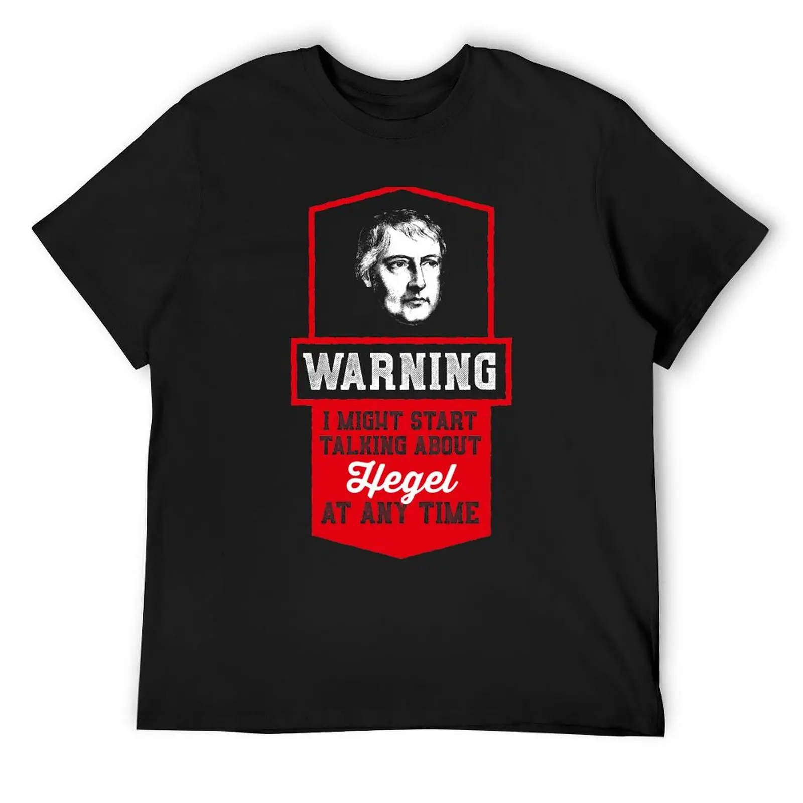

Warning i might start talking about Hegel- Philosophy Gift T-Shirt summer clothes anime clothes mens t shirt