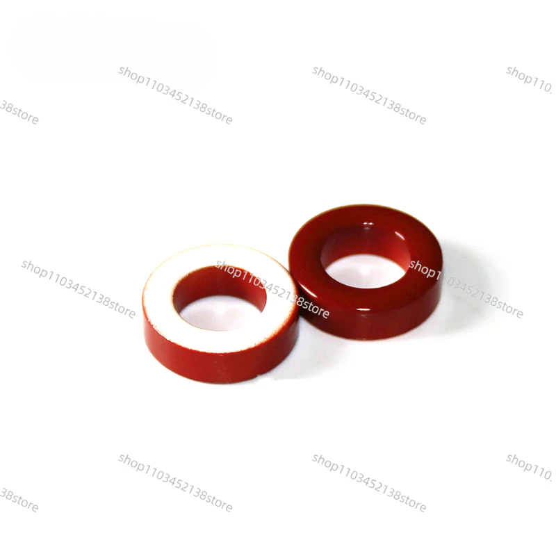 20PCS Ferrite Core Toroid Core 20PCS T80-15 Carbonyl Ferrite Chokes Ring Iron Inductor Ferrite Rings Red White